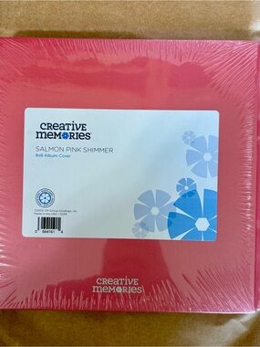 NLA Creative Memories Shimmery Salmon Pink Album Cover